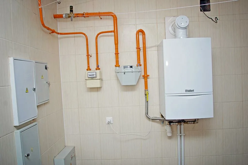 Установка газового котла